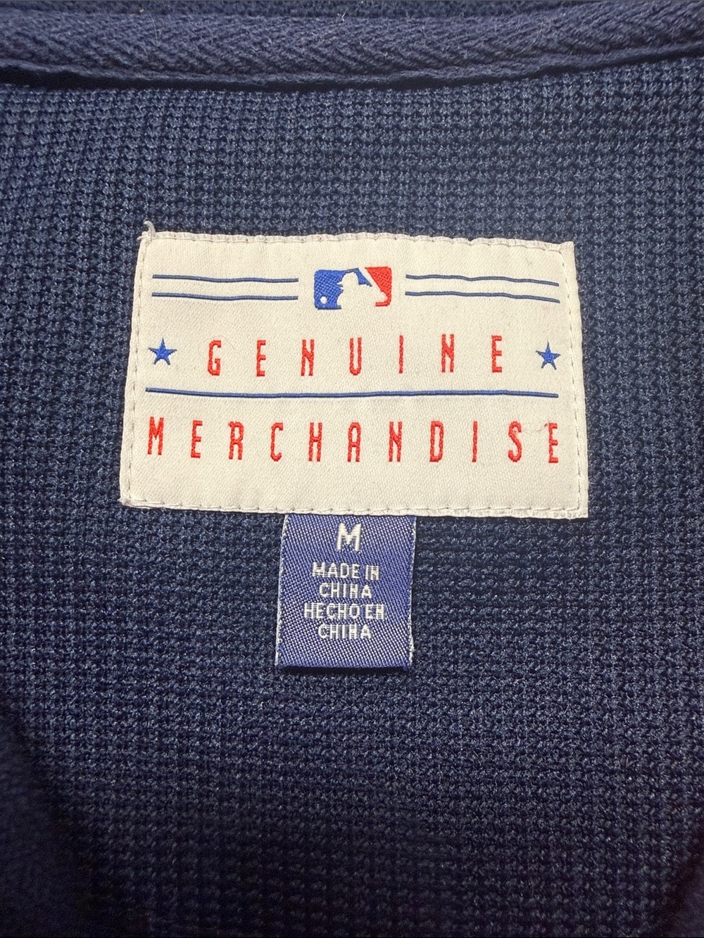 MLB Genuine Merchandise Navy Knit Sweater